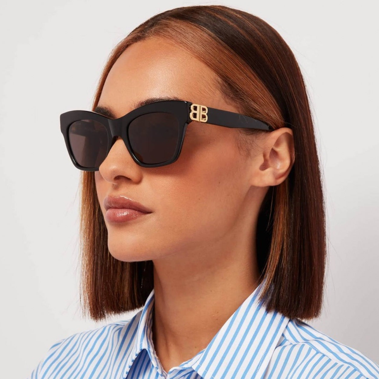 BALENCIAGA BB0132S 002 SUNGLASSES