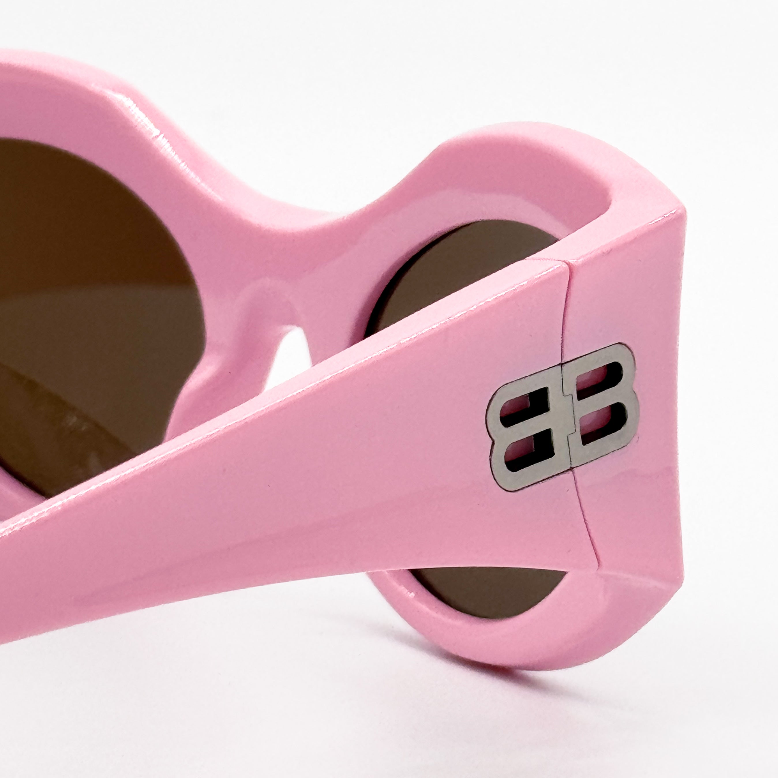 BALENCIAGA HOURGLASS ROUND SUNGLASSES BB0256S 004