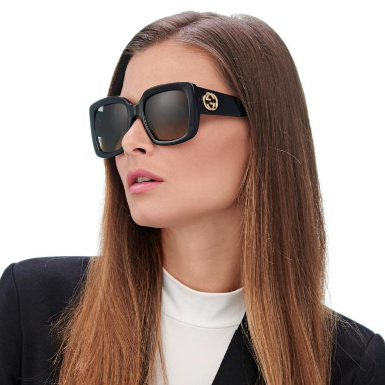 GUCCI GG0141SN 001 SUNGLASSES