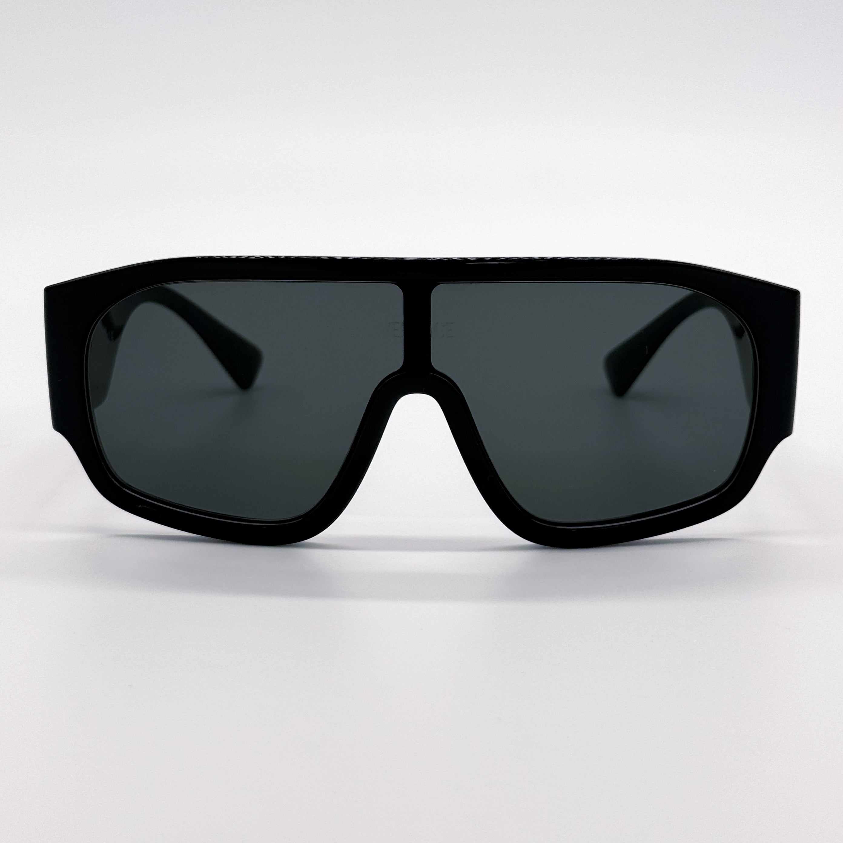 VERSACE VE4439 GB1/87 LOGO SHIELD SUNGLASSES
