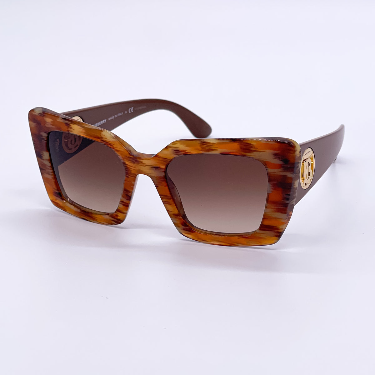 New Burberry Daisy BE4344 394013 51mm Spotted Brown Sunglasses Burberry Daisy BE4344 3001/87 Sunglasses - US main image 2