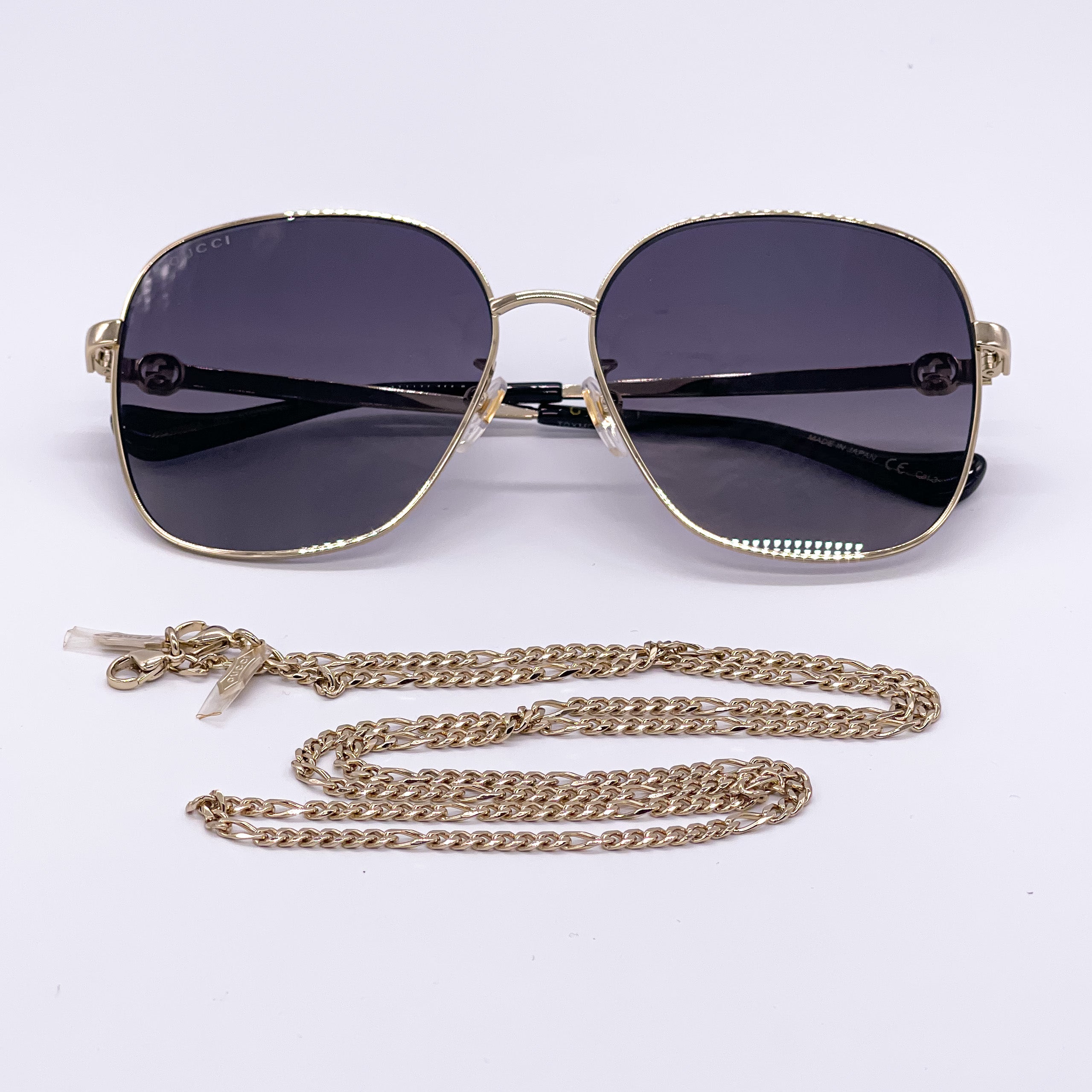 GUCCI GG1089SA 001 SUNGLASSES