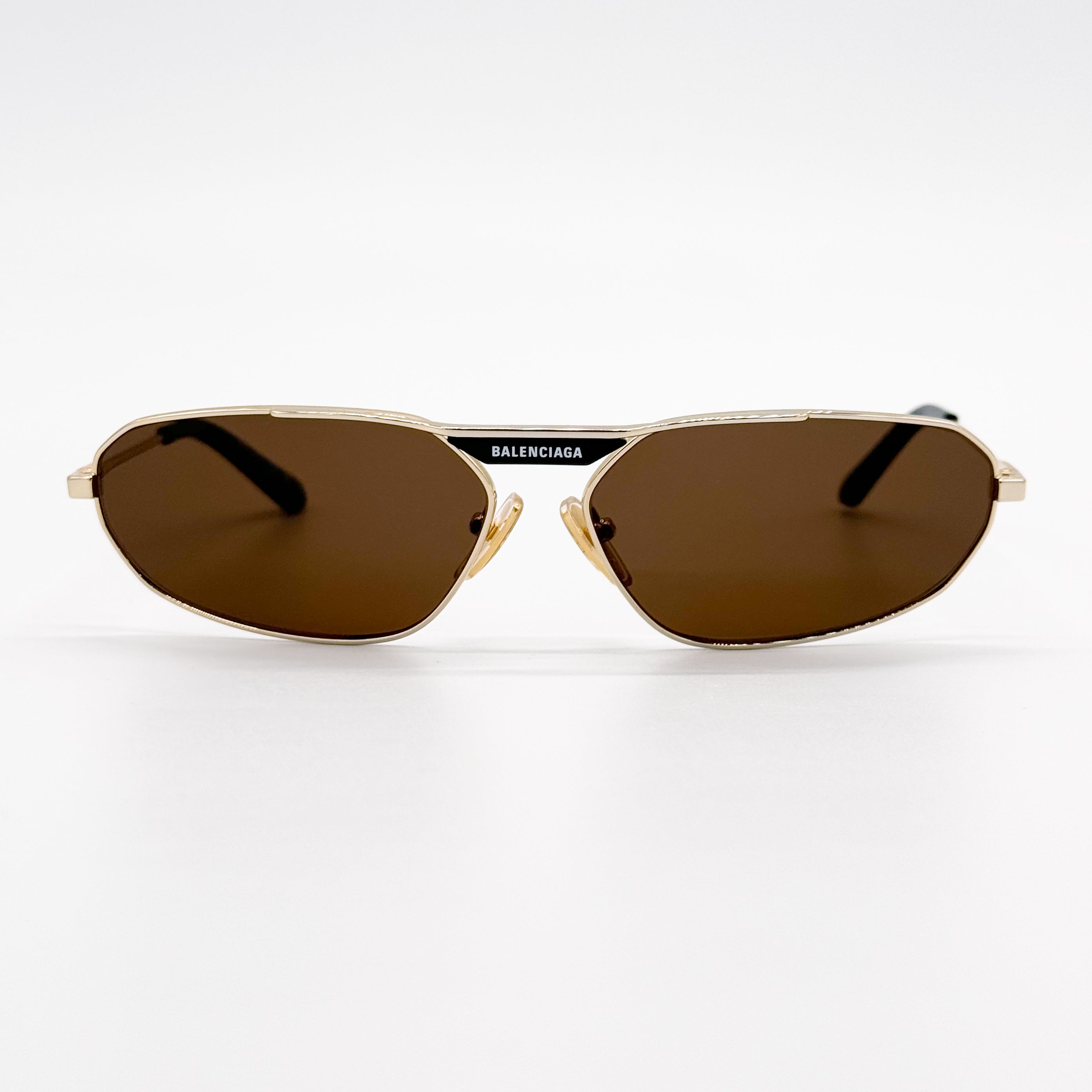 BALENCIAGA TAG 2.0 OVAL SUNGLASSES BB0245S 003