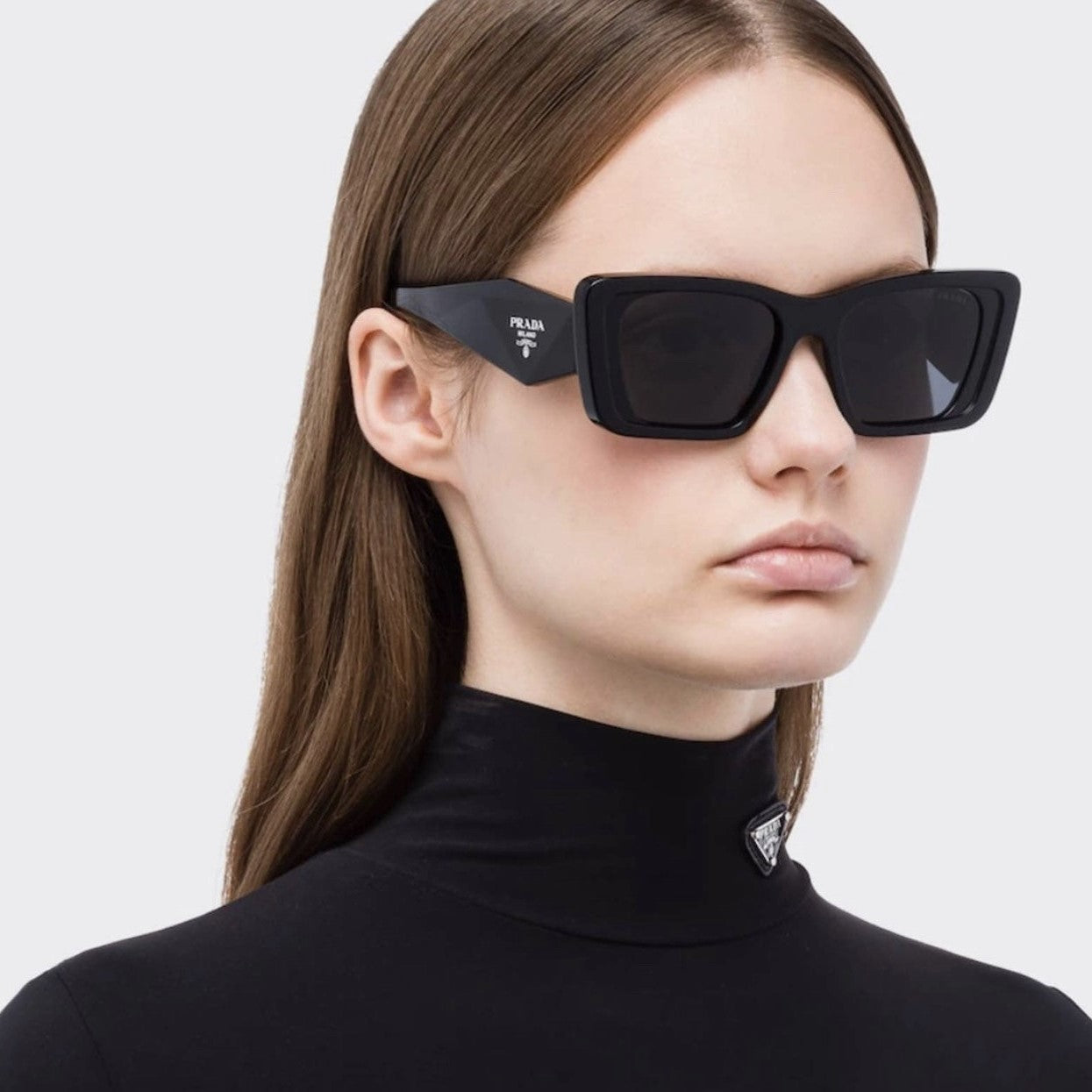 PRADA PR08YS 1AB5S0 SUNGLASSES PR08YSF