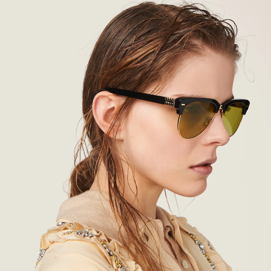 MIU MIU MU09ZS 1AB07O SUNGLASSES MU 09ZS