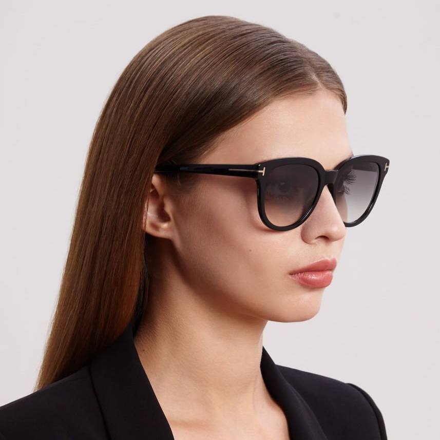 TOM FORD OLIVIA-02 TF914 01B SUNGLASSES FT0914/S