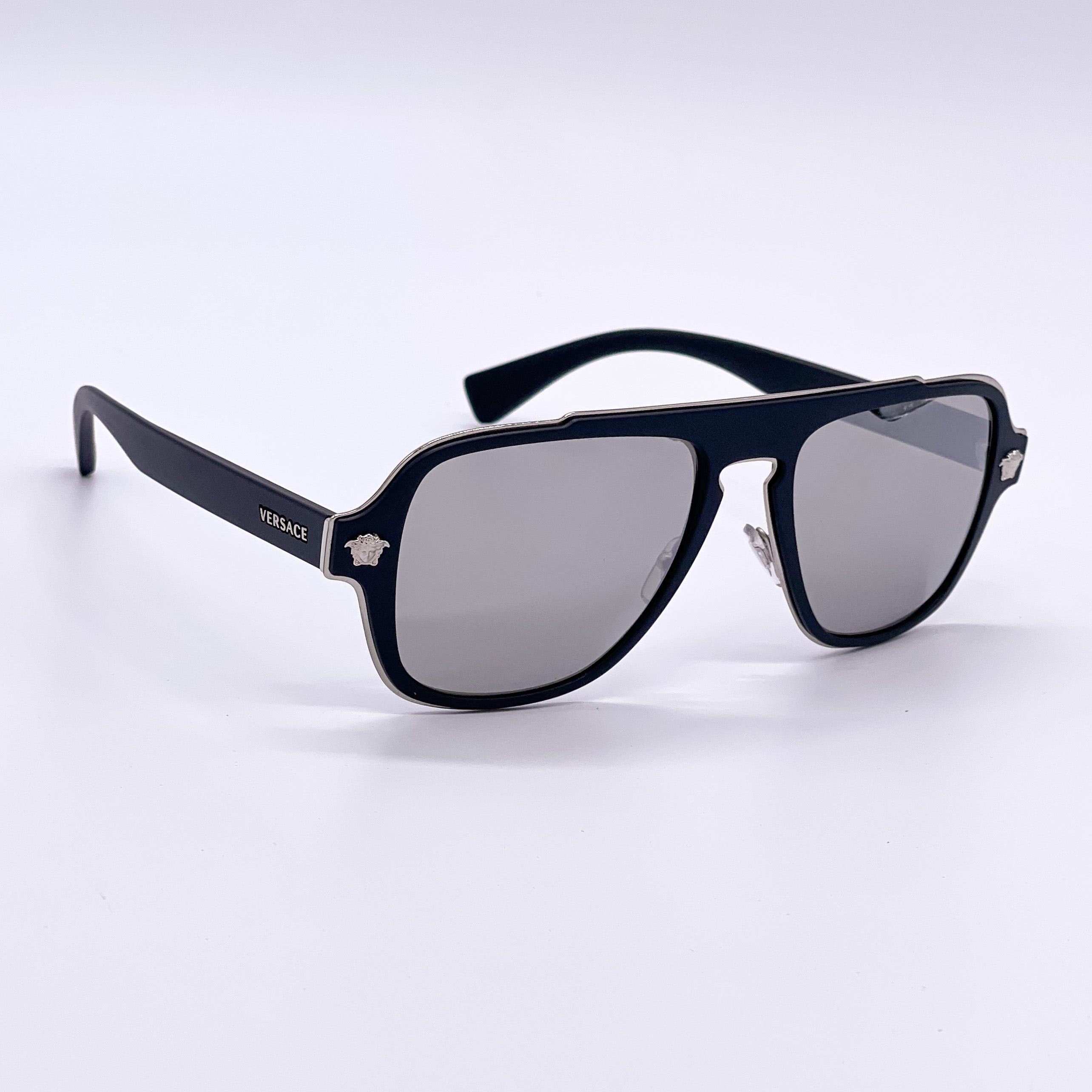 VERSACE VE2199 1000/6G SUNGLASSES