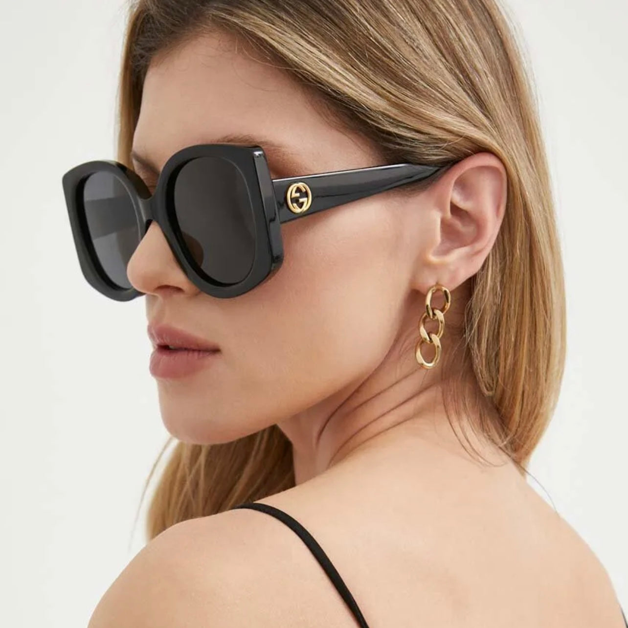 GUCCI GG1257S 001 SUNGLASSES