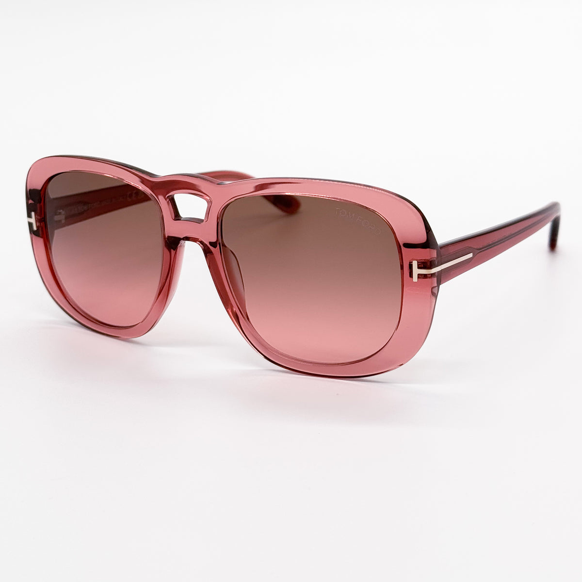 NEW TOM FORD TF1012 45F WOMEN SUNGLASSES TOM FORD BILLIE FT1012/S 45F EYEWEAR NEW FT1012/S 45F TOM FORD BILLIE TF1012 45F WOMEN BROWN  main image 4