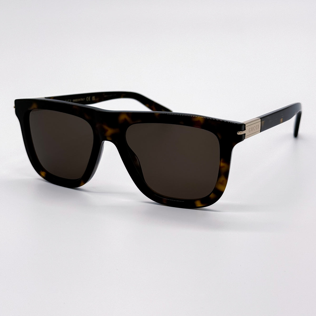 NWT Gucci GG1502S-002 Sunglasses NEW GUCCI GG1502S 002 HAVANA BROWN UNISEX SQUARE SUNGLASSES  main image 2