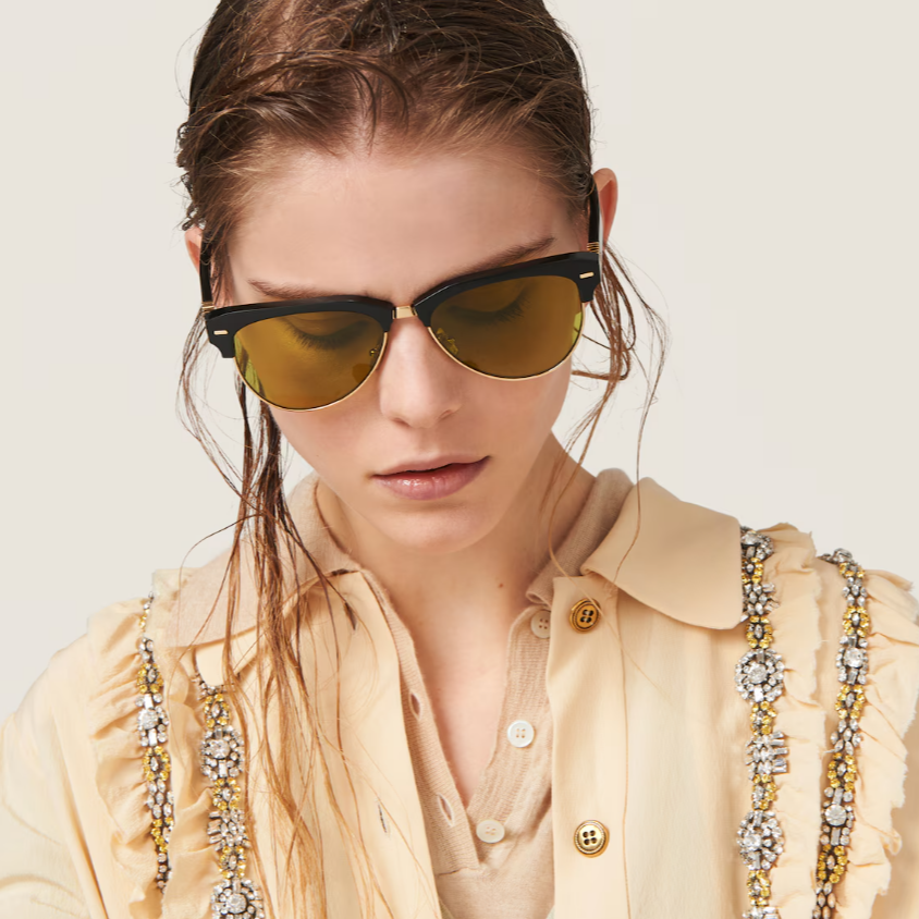 MIU MIU MU09ZS 1AB07O SUNGLASSES MU 09ZS